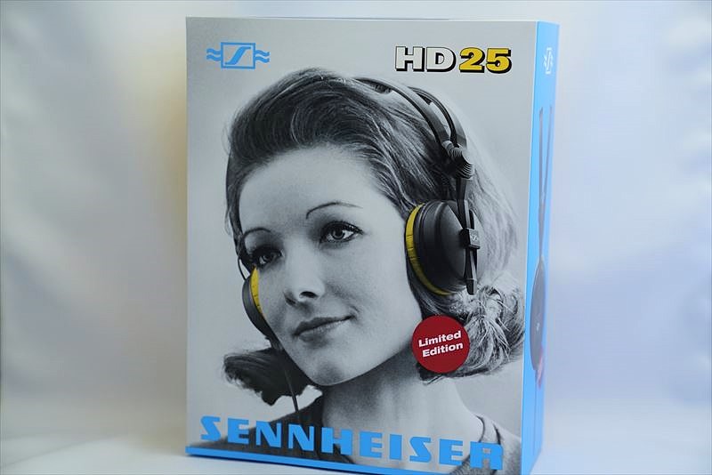 老舗のロングセラーモデルSENNHEISER HD 25 Limited Editionの開封と 