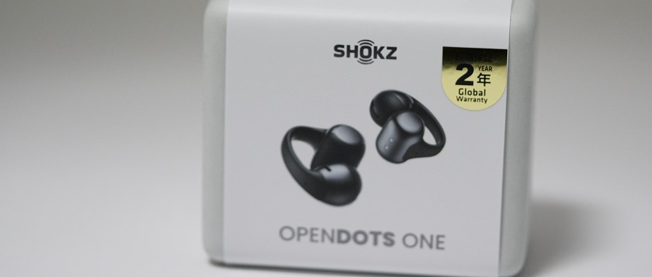 高完成度のイヤーカフ、Shokz OpenDots ONEのレビュー